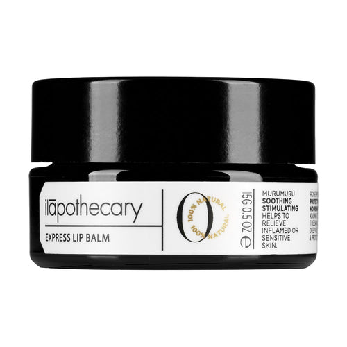 ilapothecary Express Lip Balm - Nourishes and Hydrates - Gluten Free with Vitamin A, Rosehip, and Murumuru - Alcohol Free - Vegan - 0.5 oz