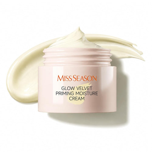 MISS SEASON Glow Velvet Face Primer for Face Before Makeup, Long Lasting Hydrating Primer Face Makeup Primer for Face, Hyaluronic Acid & Niacinamide, Oil Control Pore Blurring Primer for Mature Skin