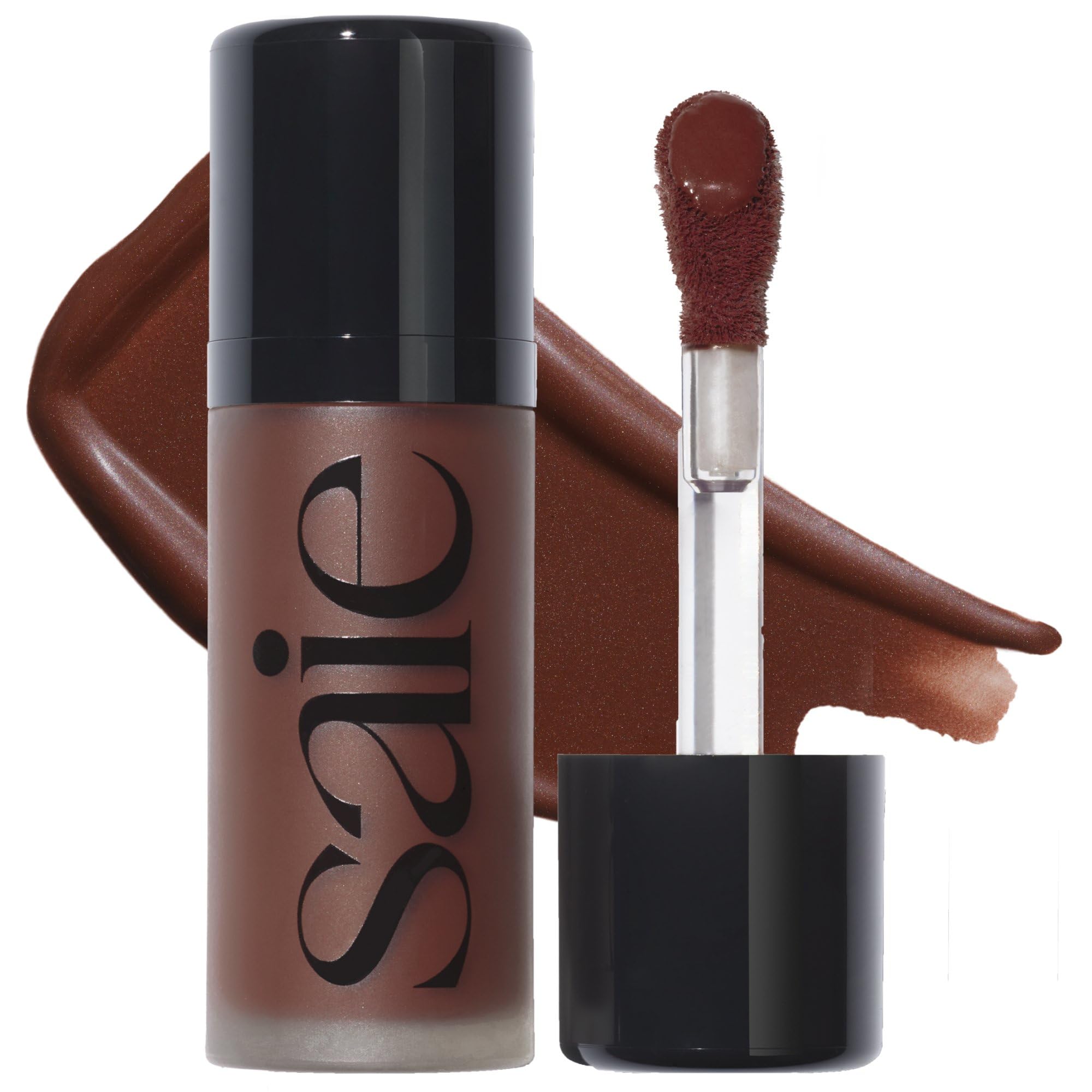 Saie Dew Bronze - Hydrating Liquid Bronzer Stick For a Sun Kissed Glow - Liquid Contour Stick Infused with Nourishing Skin Care Ingredients - Sculpted Face Makeup Essential - Spritz (0.4 oz)